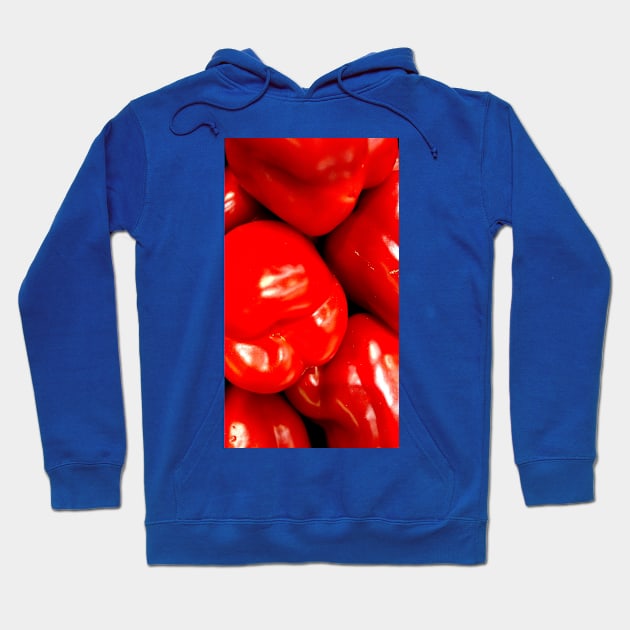 Red peppers Hoodie by thadz